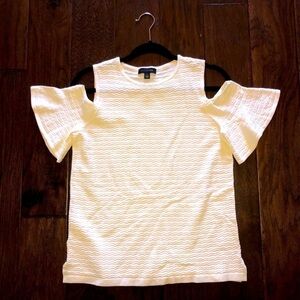 Ann Taylor Cold Shoulder Top Size Medium
